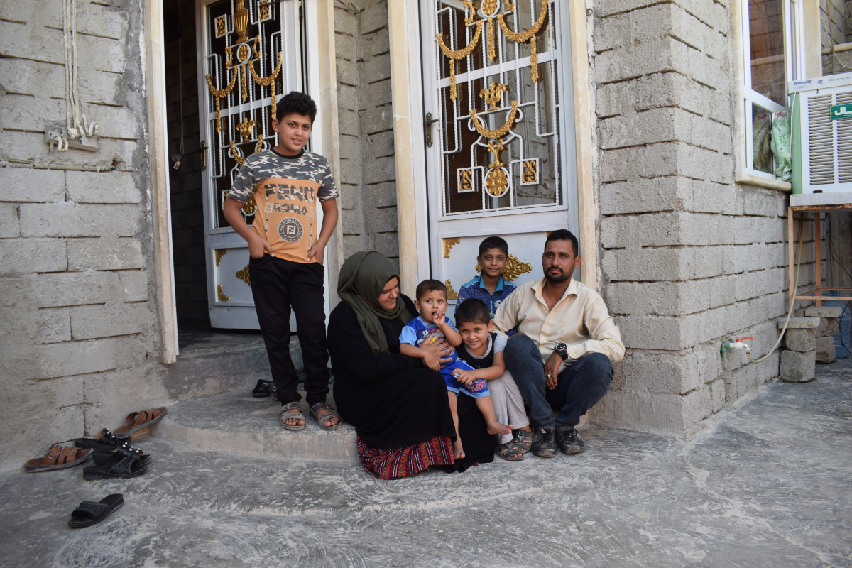 ‘We can have three meals a day now’: A family in Iraq tastes normalcy through work placement programme