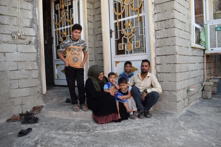 ‘We can have three meals a day now’: A family in Iraq tastes normalcy through work placement programme