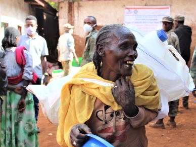 People in Need and USAID have supported 80,000 Ethiopians in the fight against COVID-19