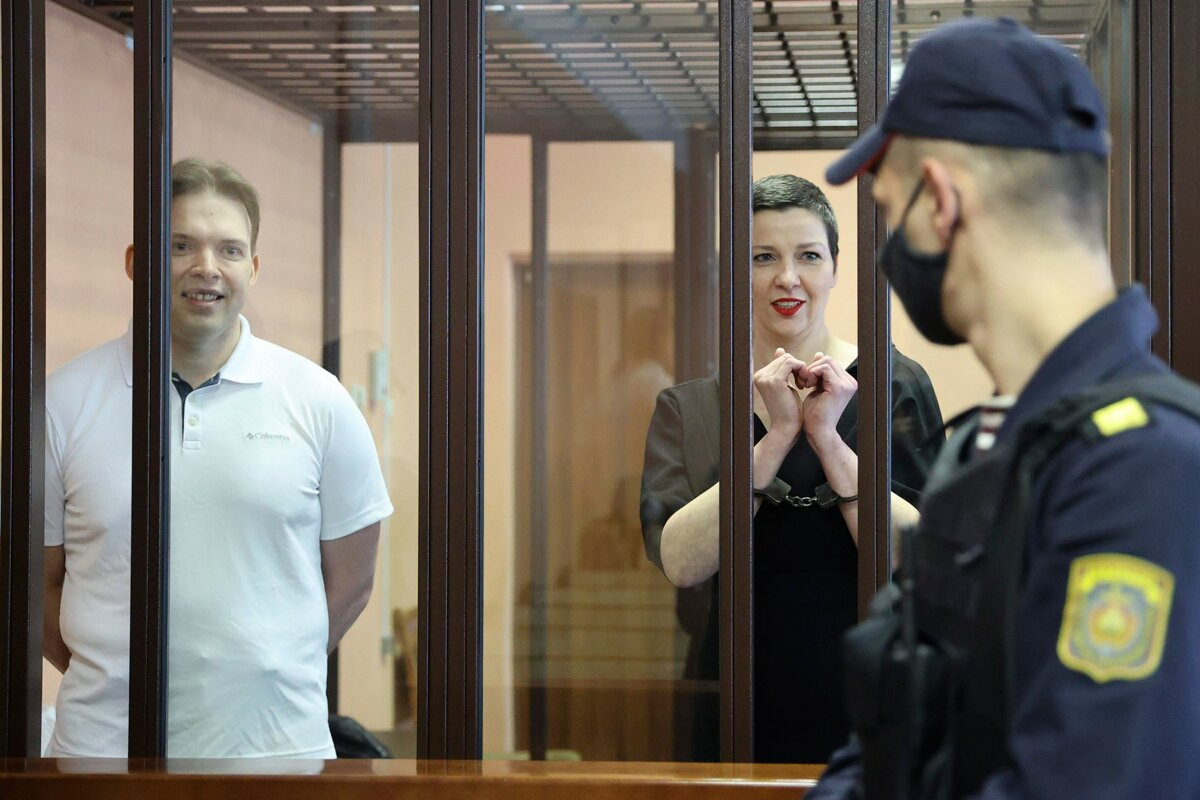 Terror in Belarus: long jail terms for two opposition figures