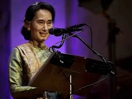 Suu Kyi Speech Opened Forum 2000 Conference in Prague