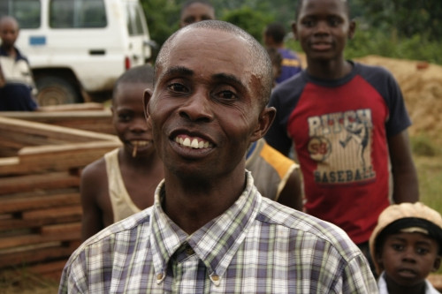 Two Schools Built in DRC by PIN, Bricks Pressed by Parents and Headmaster