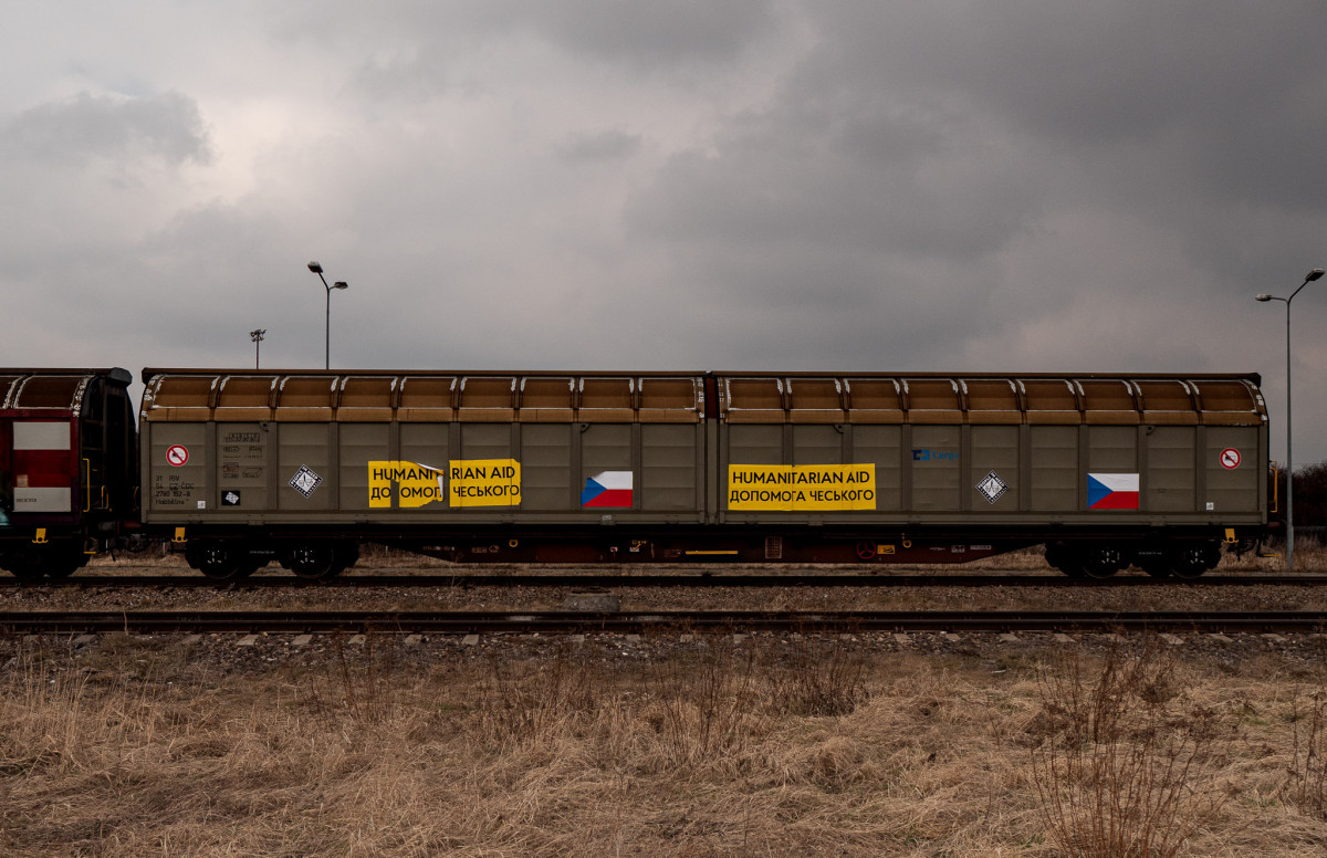 OVER 800 TONNES OF AID TO UKRAINE DELIVERED BY TRAINS TO PEOPLE IN NEED IN ONE WEEK
