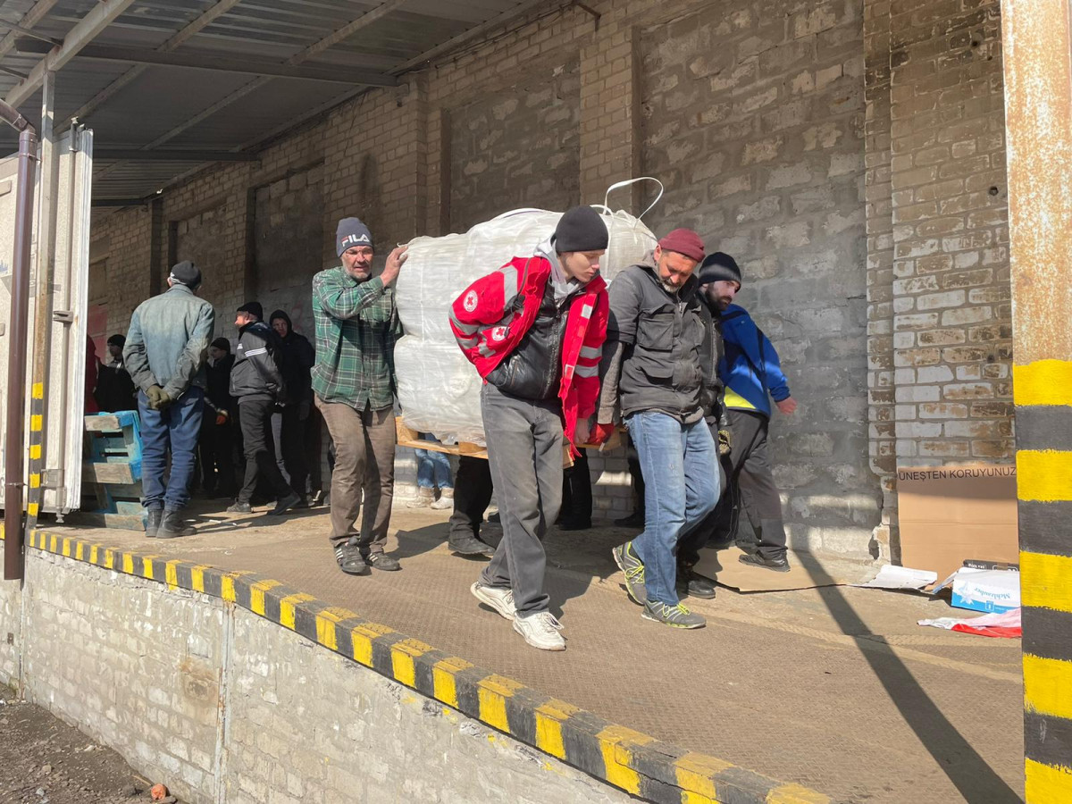 5500 PIN supplied aid kits have reached Sievierodonetsk within a UN convoy