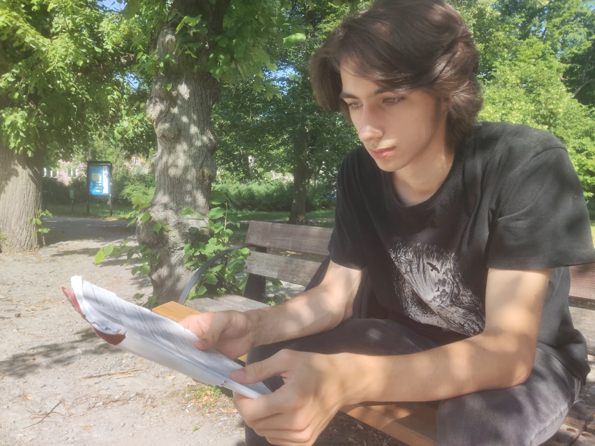 The Handwritten Story of a Seventeen-Year-Old Refugee from Donbas