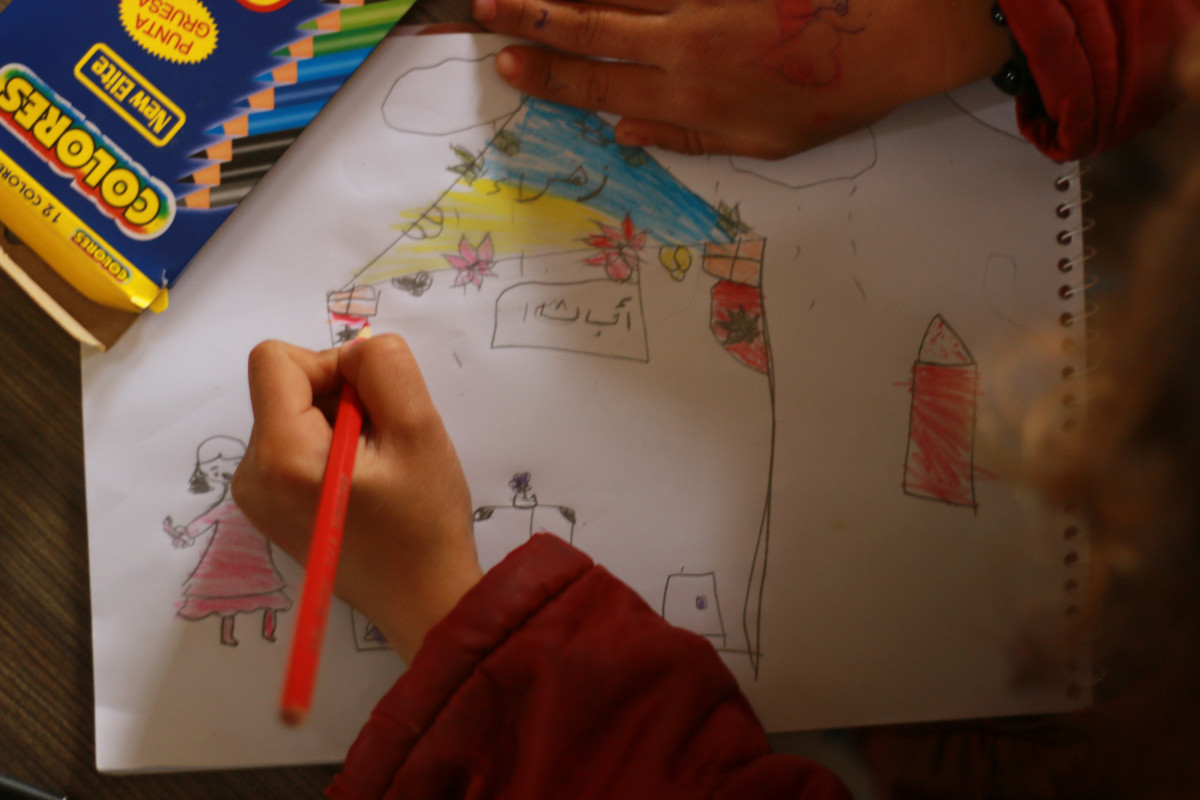 In Pictures: The First Day at School for Displaced Syrian Children