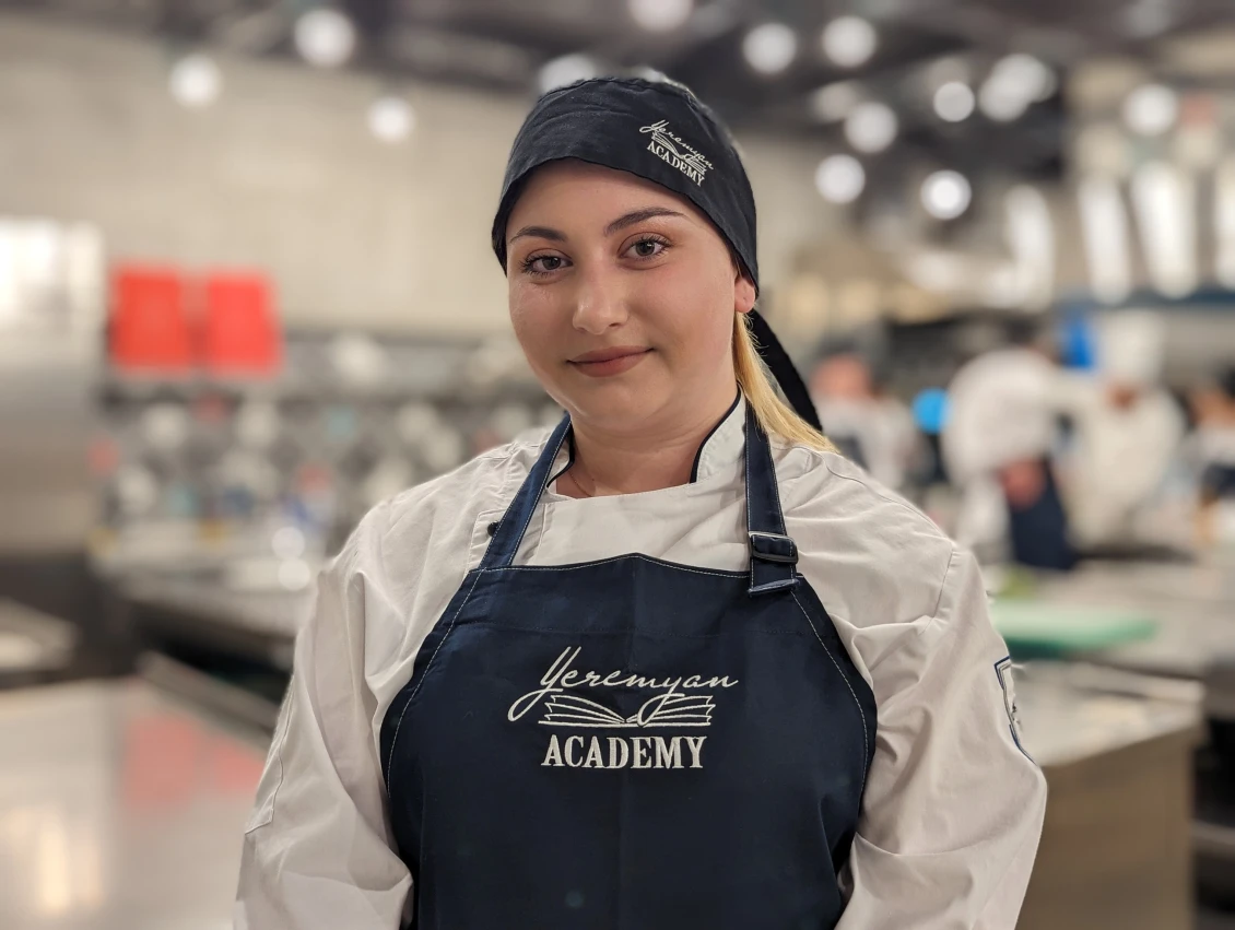 Elen – participant of the culinary course.