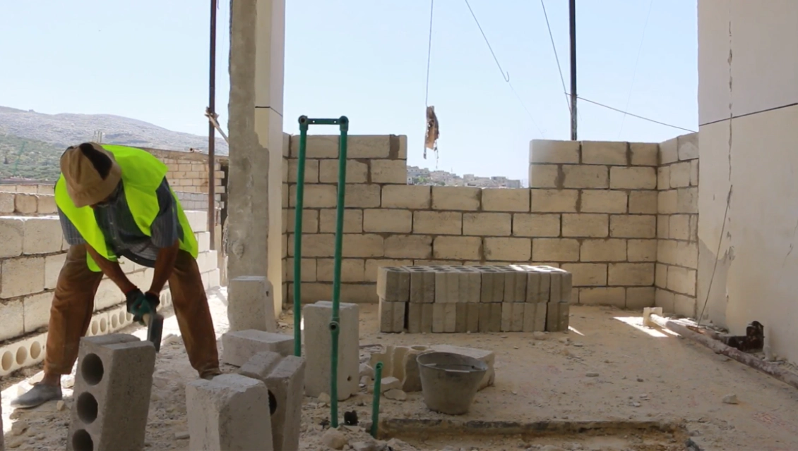 Rehabilitation work.