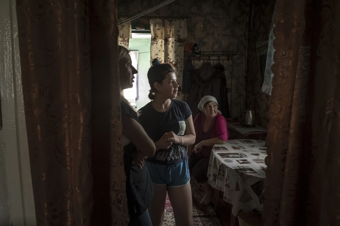 Diana gives a tour of their home