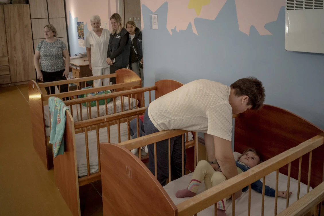 The Kryvyi Rih Centre for Medical Rehabilitation and Palliative Care currently houses 40 children, half of whom have disabilities