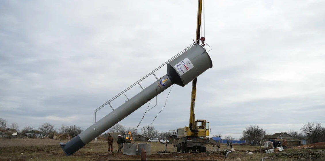 Mykolaiv Oblast Rozhnovsky Tower Installation