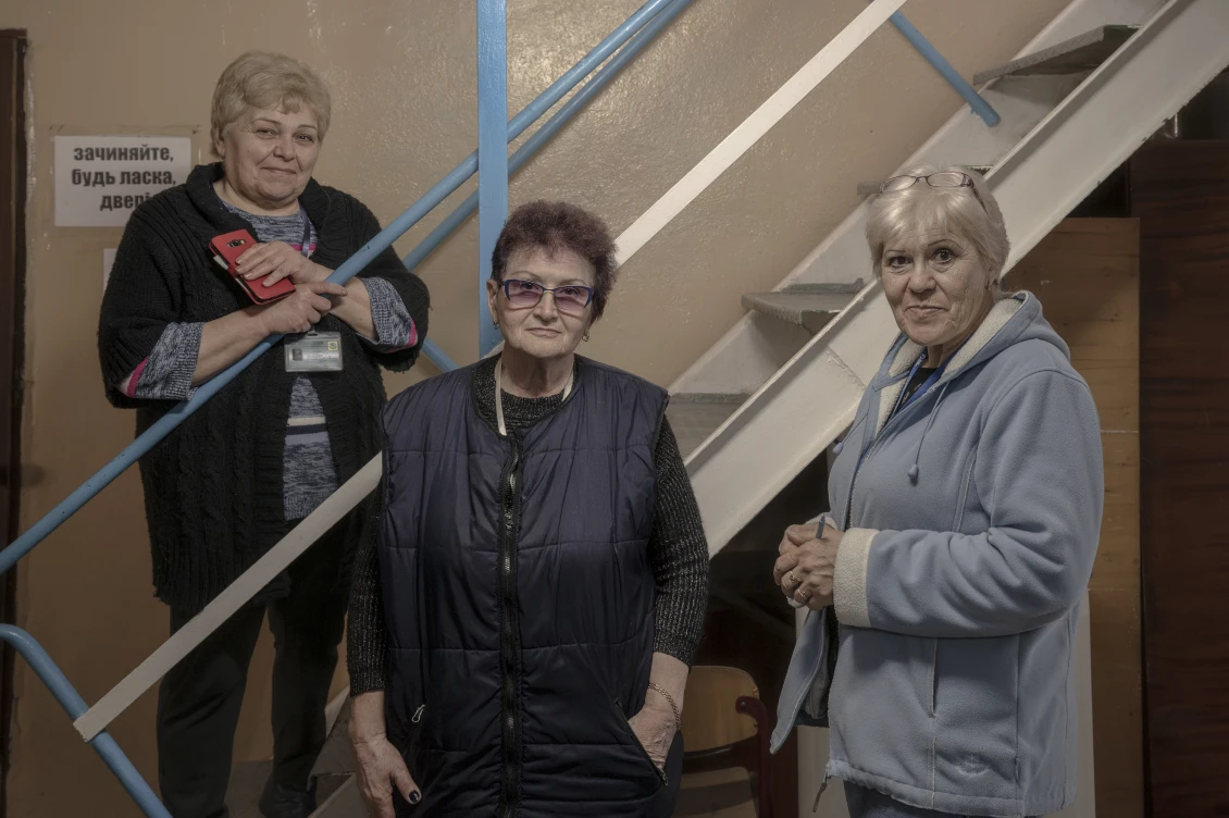 The centre's staff help newcomers adapt and get on with their lives