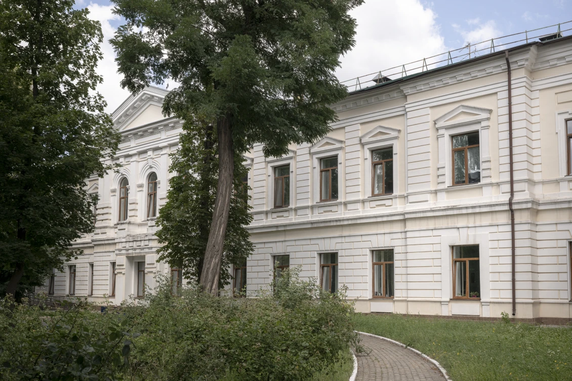 The hospice building