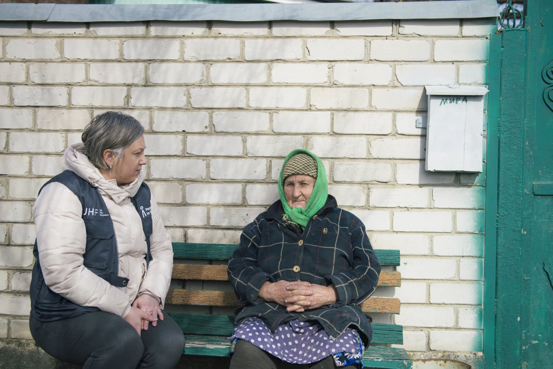 Mariia recalls moving to the Kharkiv Oblast 