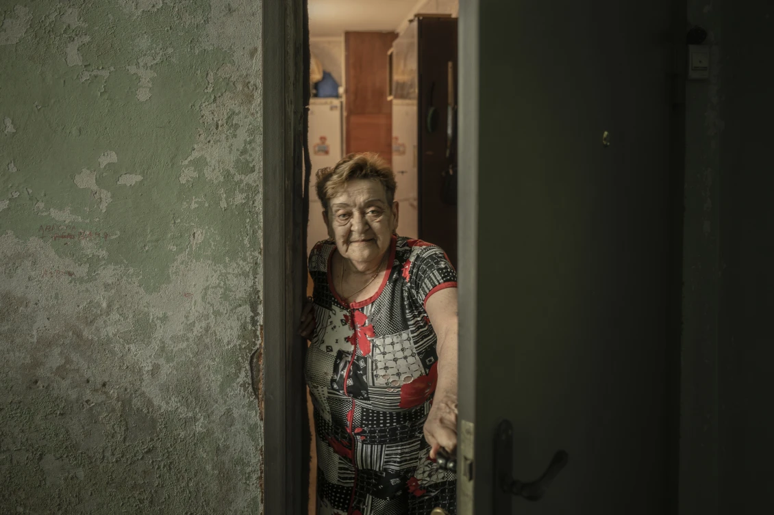 Russian attacks damaged Liudmyla's apartment twice 